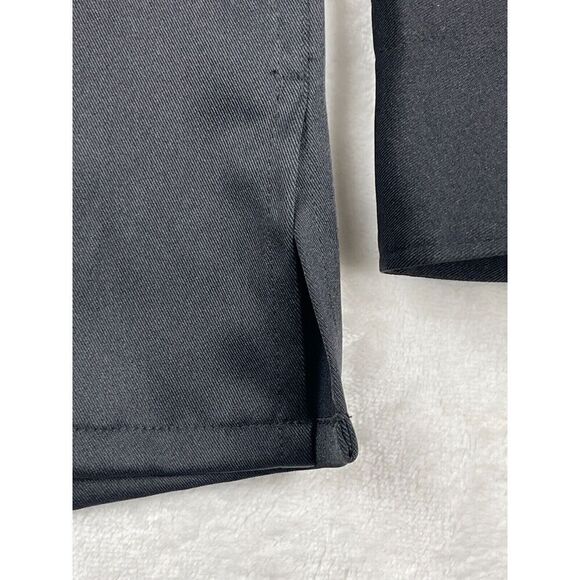 NWT Kenneth Cole New York Men's Snap Button-Up Shirt Size S Black Solid Stretch - Picture 5 of 15